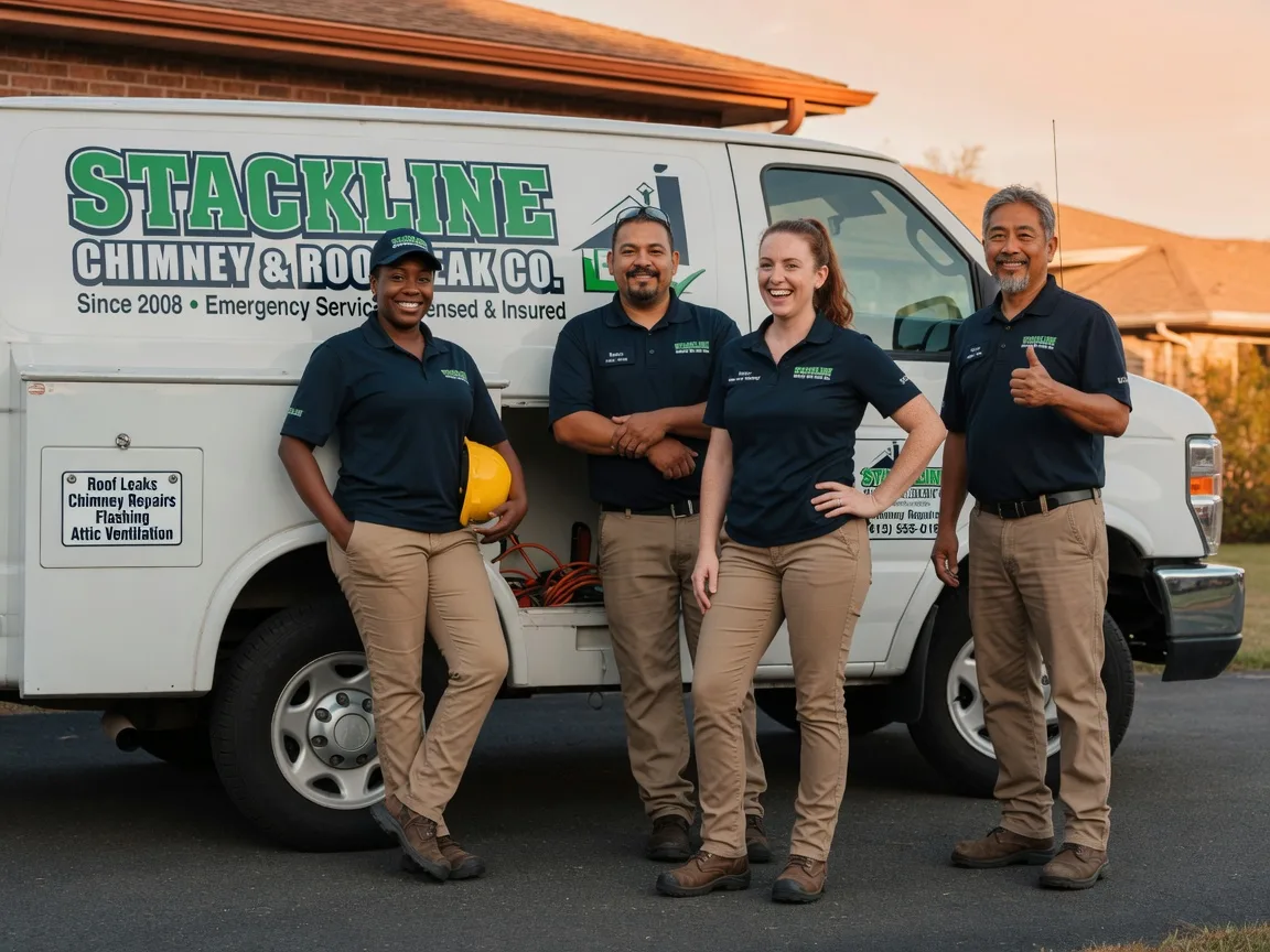 Chimney flashing repair company in Piercy, CA